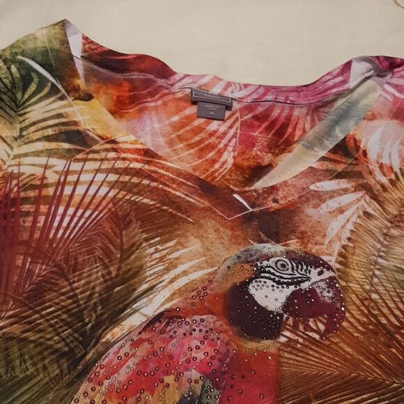 Laura Scott  3X  woman printed top - Picture 15 of 15